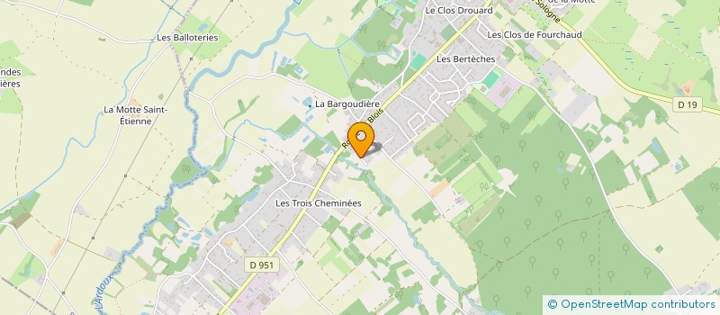 localisation de l'entreprise MADAME JUSTINE ROYER  LAILLY-EN-VAL