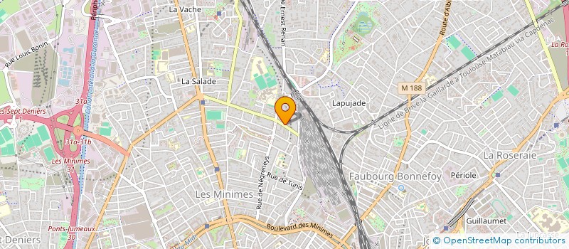 localisation de l'entreprise MADAME JUSTINE SAFFER  BALMA