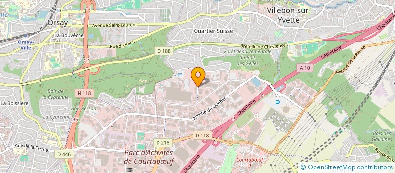 localisation de l'entreprise MADAME JUSTINE SAUNIER  PARIS