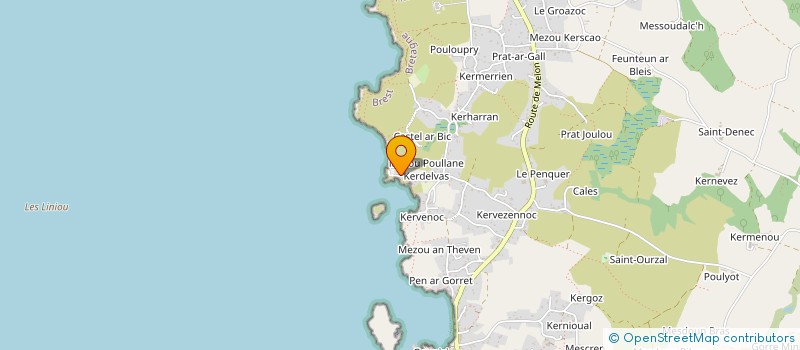 localisation de l'entreprise MADAME JUSTINE SAVINEL  PORSPODER