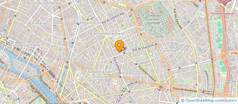 localisation de l'entreprise MADAME JUSTINE SEBBAG  PARIS