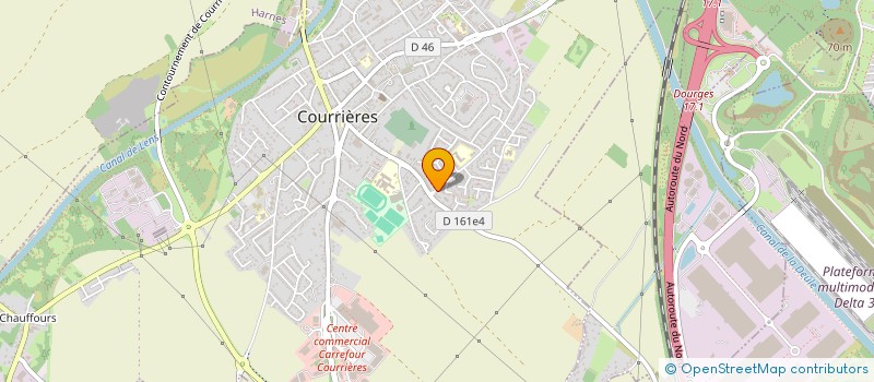 localisation de l'entreprise MADAME JUSTINE SEL  COURRIERES