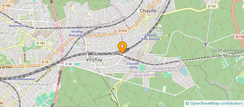 localisation de l'entreprise MADAME JUSTINE SEMELLE  VIROFLAY