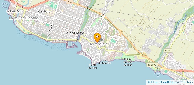 localisation de l'entreprise MADAME JUSTINE SIDOT  SAINT-PIERRE