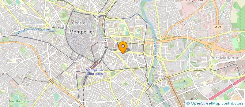 localisation de l'entreprise MADAME JUSTINE SIMORRE à MONTPELLIER