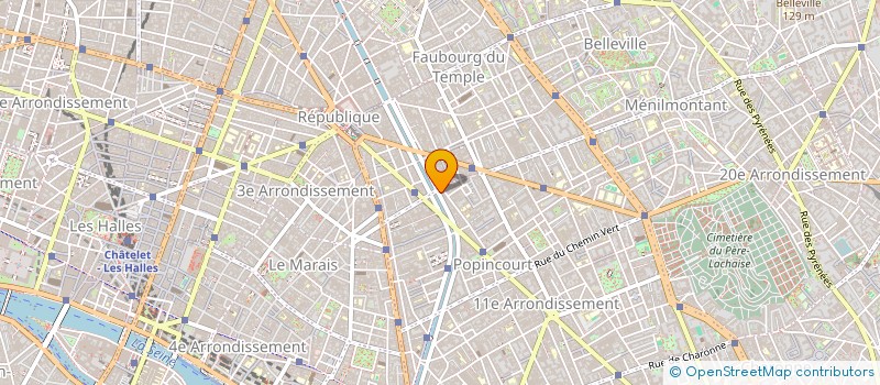 localisation de l'entreprise MADAME JUSTINE SOISTIER  PARIS