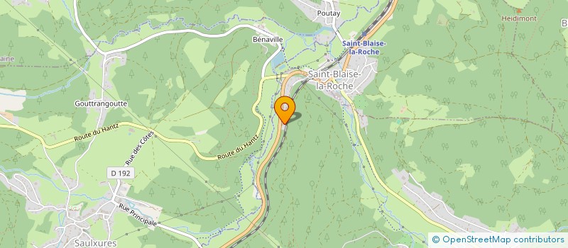 localisation de l'entreprise MADAME JUSTINE SPEHNER  COLROY-LA-ROCHE