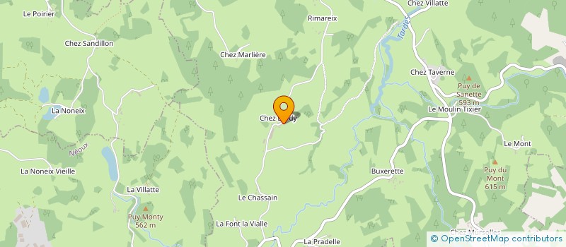 localisation de l'entreprise MADAME JUSTINE STORCH  SAINT-SILVAIN-BELLEGARDE