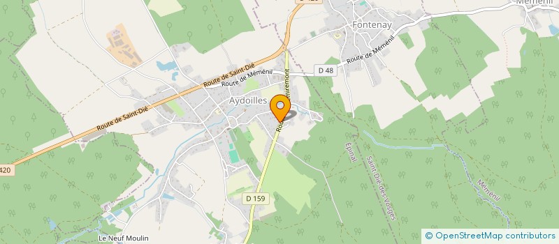 localisation de l'entreprise MADAME JUSTINE SUBTIL  AYDOILLES