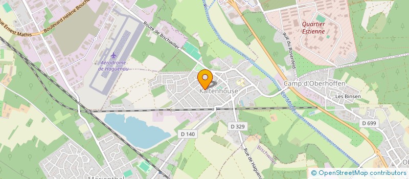 localisation de l'entreprise MADAME JUSTINE SUSS  KALTENHOUSE