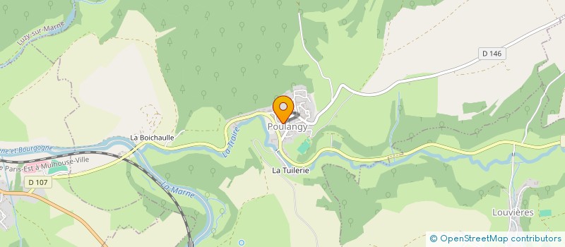 localisation de l'entreprise MADAME JUSTINE TAUREL à POULANGY