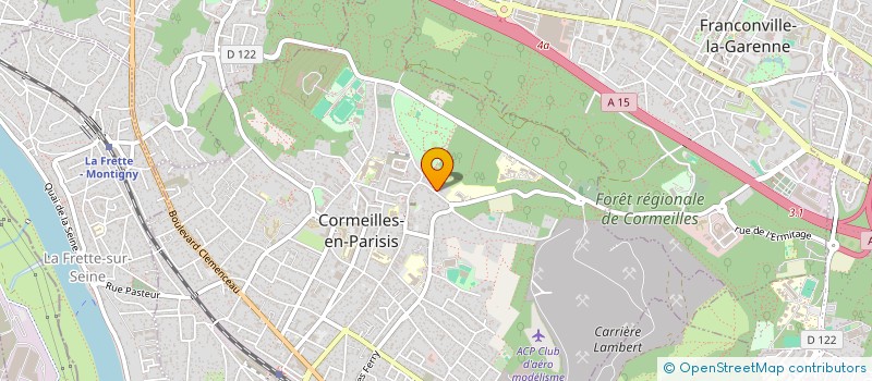 localisation de l'entreprise MADAME JUSTINE THOMAS à CORMEILLES-EN-PARISIS