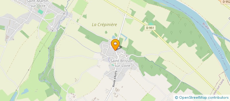 localisation de l'entreprise MADAME JUSTINE THUILLIER à SAINT-BRISSON-SUR-LOIRE