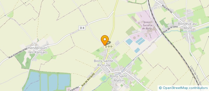 localisation de l'entreprise MADAME JUSTINE TIXIER  BOIRY-SAINTE-RICTRUDE