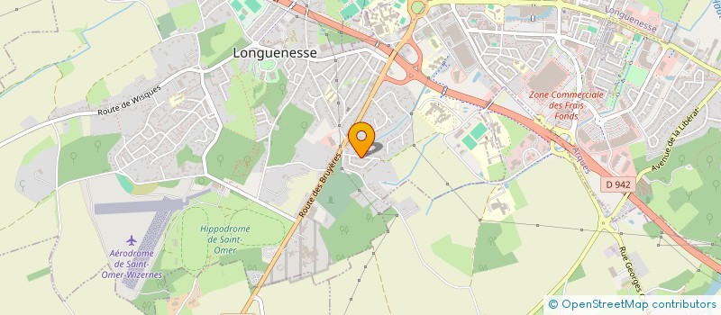 localisation de l'entreprise MADAME JUSTINE TOUPIOL  LONGUENESSE