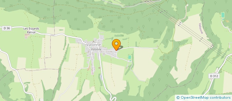 localisation de l'entreprise MADAME JUSTINE TOURNIER  L'ISLE SUR LE DOUBS