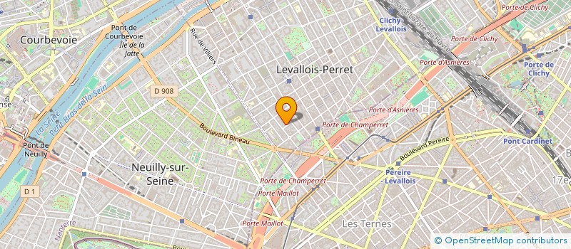 localisation de l'entreprise MADAME JUSTINE TRAN à LEVALLOIS-PERRET
