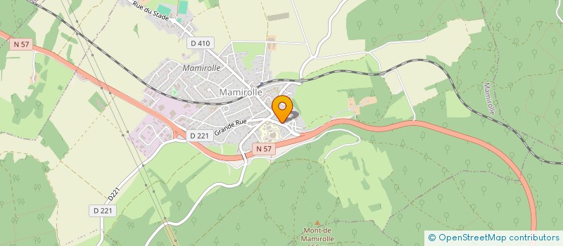 localisation de l'entreprise MADAME JUSTINE TRICHOT  L'HOPITAL-DU-GROSBOIS