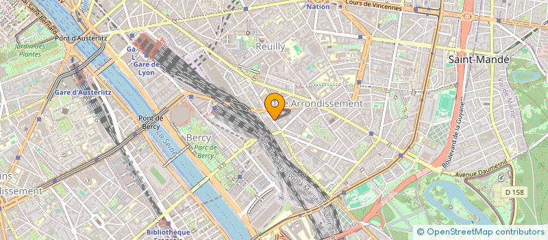 localisation de l'entreprise MADAME JUSTINE TRIET  PARIS