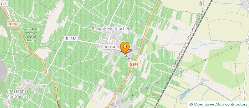 localisation de l'entreprise MADAME JUSTINE URBANIAK  MONTHELIE