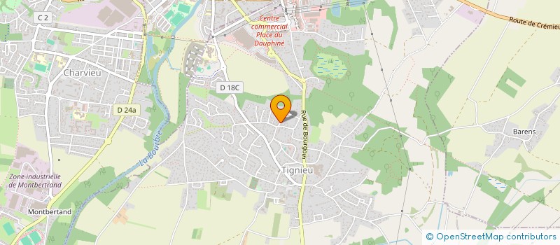 localisation de l'entreprise MADAME JUSTINE VALLET  SAINT-PRIEST