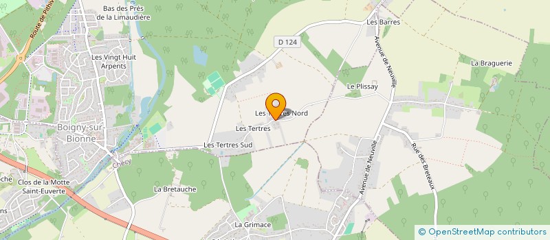 localisation de l'entreprise MADAME JUSTINE VALLET  SANDILLON