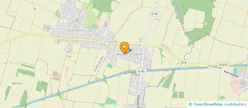 localisation de l'entreprise MADAME JUSTINE VALLIN  WICKERSCHWIHR