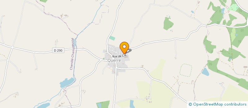 localisation de l'entreprise MADAME JUSTINE VAN DER LINDE  LES HAUTS-D'ANJOU