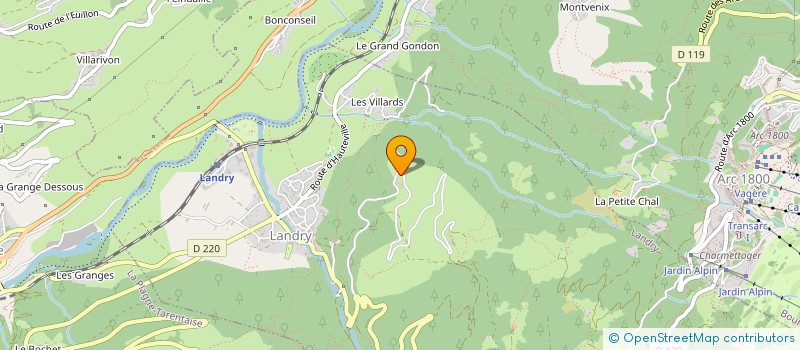 localisation de l'entreprise MADAME JUSTINE VASSE  LANDRY