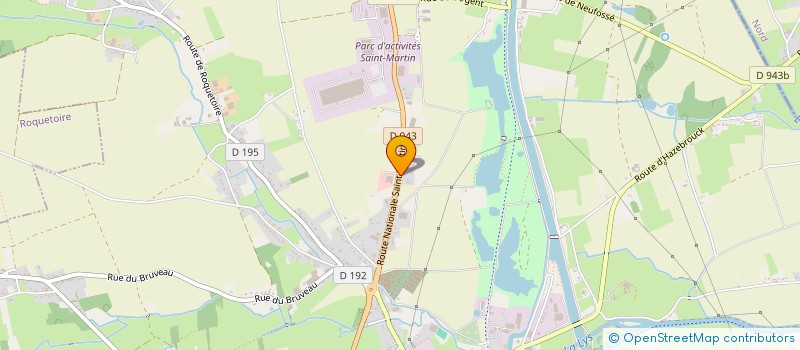 localisation de l'entreprise MADAME JUSTINE VESTE  AIRE-SUR-LA-LYS