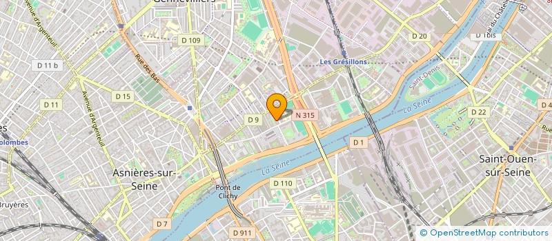 localisation de l'entreprise MADAME JUSTINE VIENNE à ASNIERES-SUR-SEINE