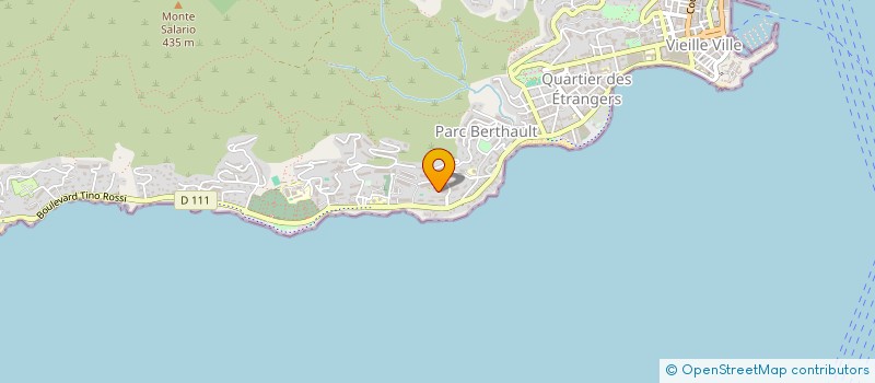 localisation de l'entreprise MADAME JUSTINE VOINOT  AJACCIO