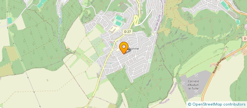 localisation de l'entreprise MADAME JUSTINE WEISHAAR  VILLERUPT