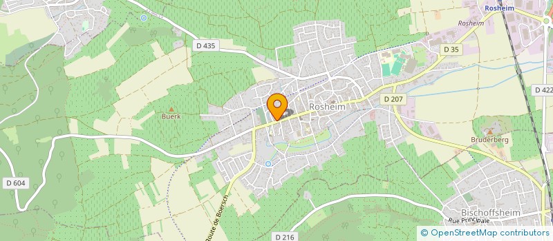 localisation de l'entreprise MADAME JUSTINE ZICKLER  ROSHEIM