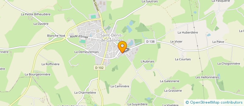 localisation de l'entreprise MADAME JUSTINE ZULINI  ERNEE