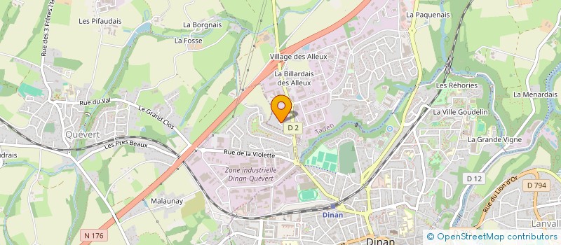 localisation de l'entreprise MADAME JUSTYNA BARRAU  TADEN