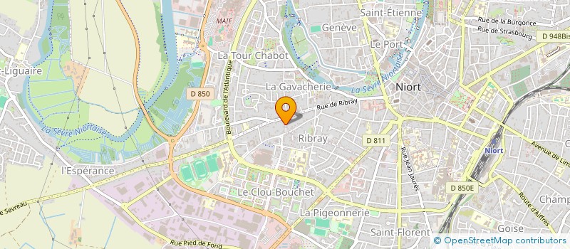 localisation de l'entreprise MADAME JUSTYNA BOGACZ à NIORT