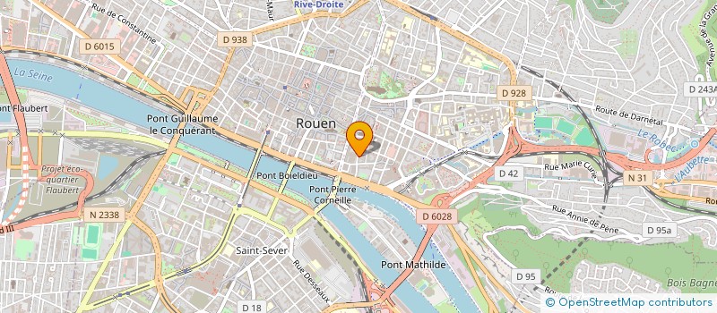 localisation de l'entreprise MADAME JUSTYNA BUJOK à ROUEN