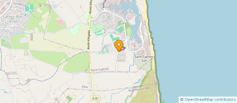 localisation de l'entreprise MADAME JUSTYNA SOBIESKA  SAINT-CYPRIEN