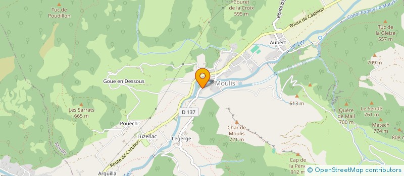 localisation de l'entreprise MADAME JUTTA SCHNEIDER à MOULIS