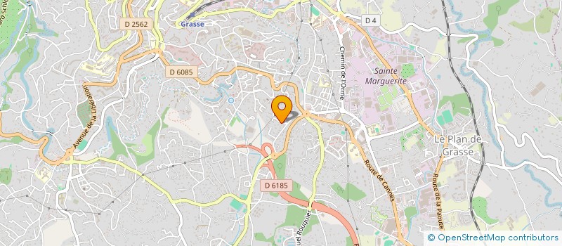 localisation de l'entreprise MADAME JUTTA SEITZ à GRASSE