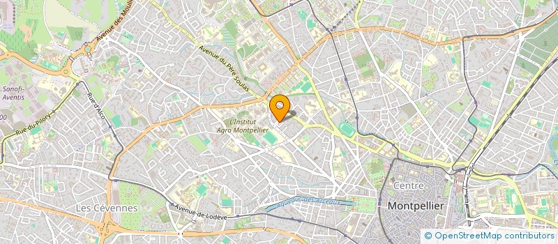 localisation de l'entreprise MADAME JYPSIE MAMPASSI KIMPE  MONTPELLIER