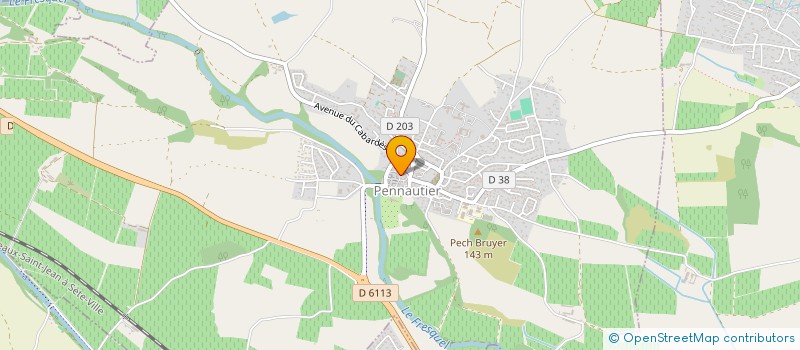 localisation de l'entreprise MADAME KAAREN BOOTHROYD  PENNAUTIER