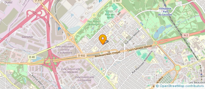 localisation de l'entreprise MADAME KABECHA RAMACHANDRAN à AULNAY-SOUS-BOIS