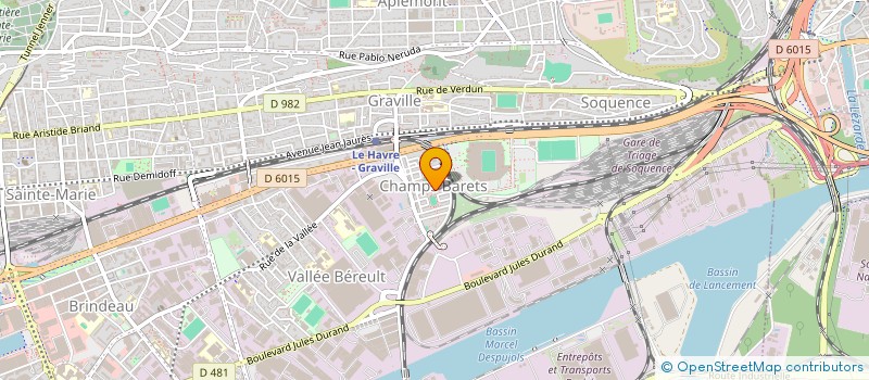 localisation de l'entreprise MADAME KABU KABEYA à LE HAVRE