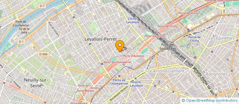 localisation de l'entreprise MADAME KADHIJA OULYADI à LEVALLOIS-PERRET