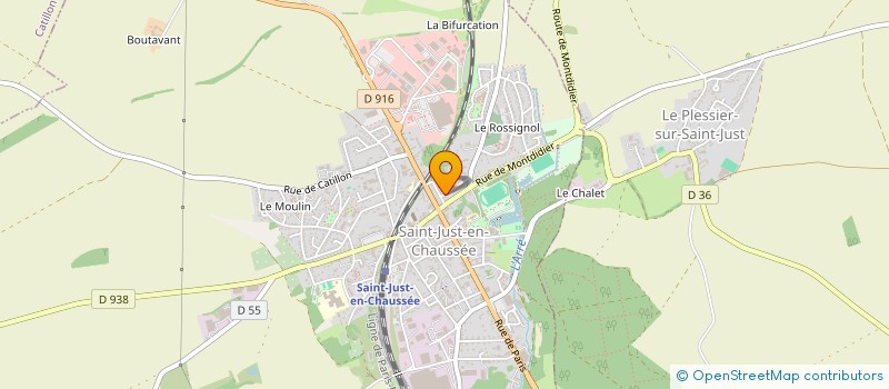 localisation de l'entreprise MADAME KADI TSHITADI  SAINT-JUST-EN-CHAUSSEE