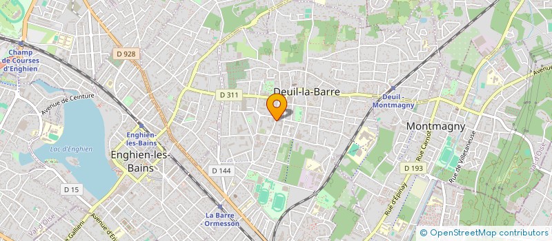 localisation de l'entreprise MADAME KADIA BA à DEUIL-LA-BARRE