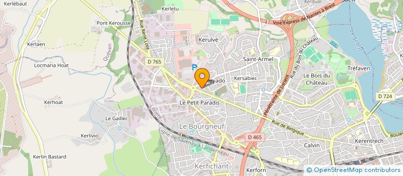 localisation de l'entreprise MADAME KADIA BENGALY  LORIENT