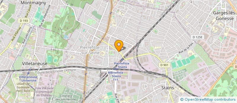 localisation de l'entreprise MADAME KADIATOU DOUMBIA  PIERREFITTE-SUR-SEINE